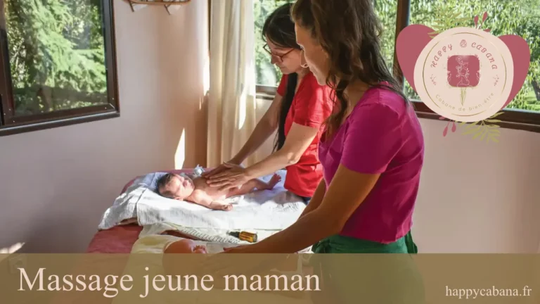 Happy Cabana massage jeune maman