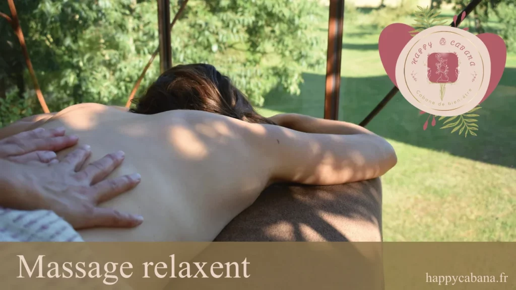 Happy Cabana Massage relaxent