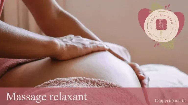 Massage relaxant happy cabana à proximité de Voiron dans l'Isère.